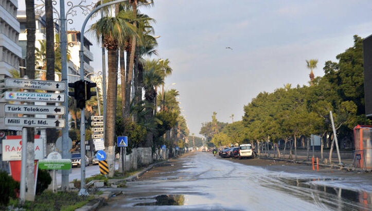 Depremin ardından İskederun sessiz