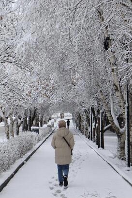 Erzurum’da Nisan karı