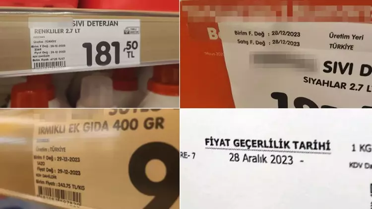 Asgari Ücret Açıklamasının Ardından Marketlerde Fiyat Etiketleri Hareketlendi