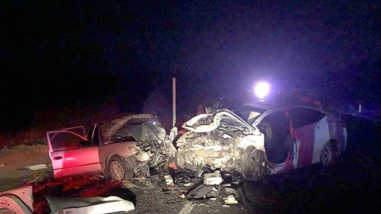 Feci Kaza: Otomobiller Hurdaya Döndü, 4 Ölü, 2 Yaralı