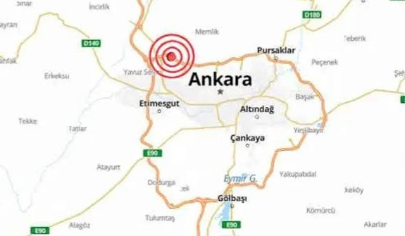 Ankara Sallandı: Merkez Üssü Mamak